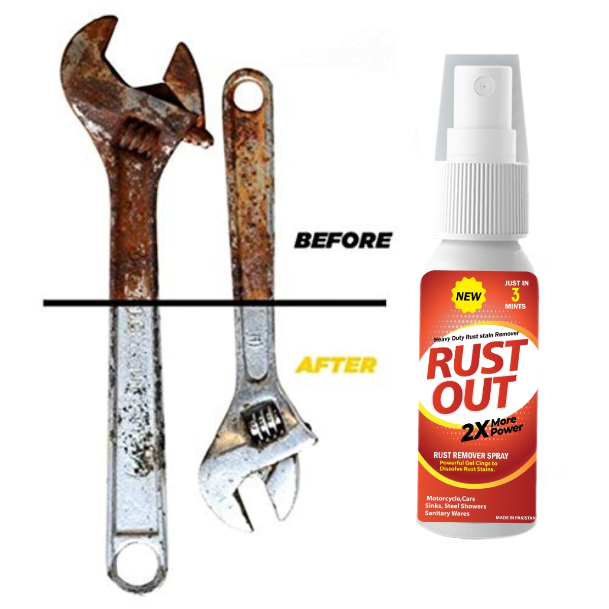 Rust Removing Spray